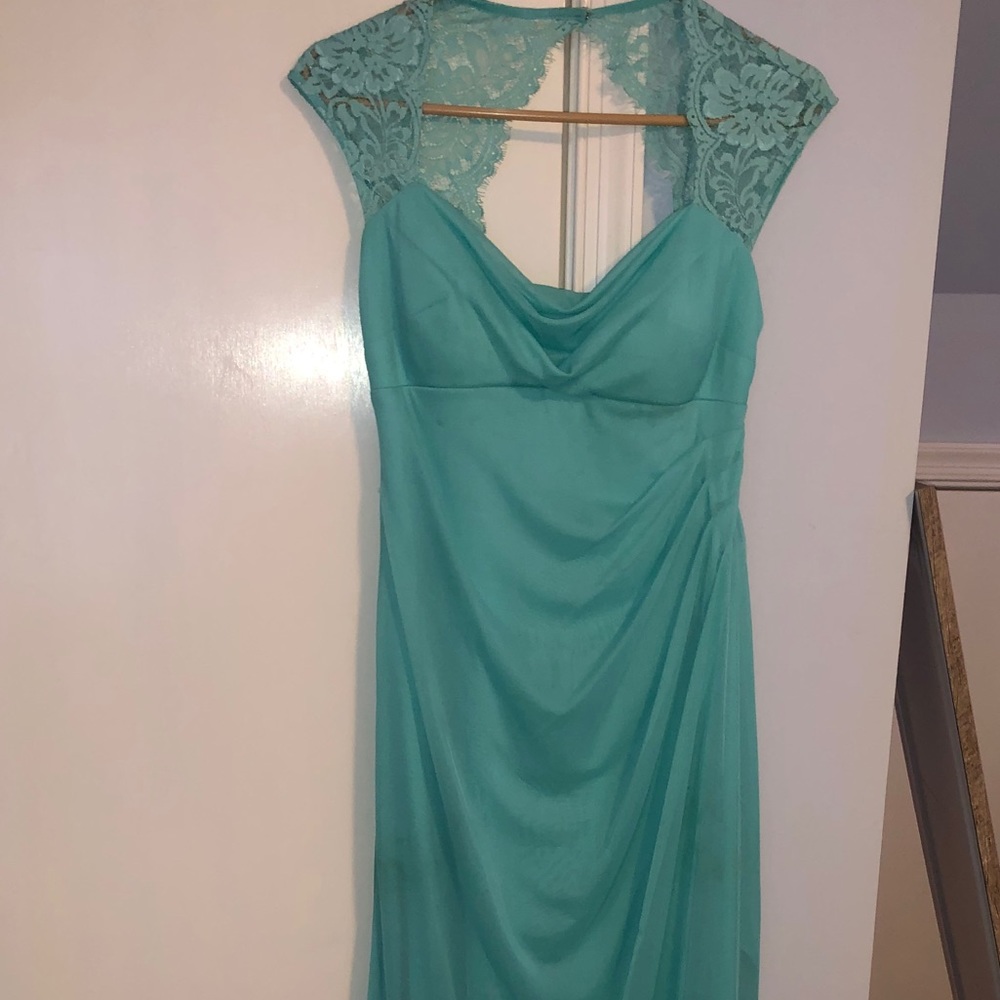 XSCAPE Keyhole Prom Dress